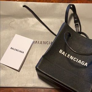 Balenciaga Leather Shopping Tote